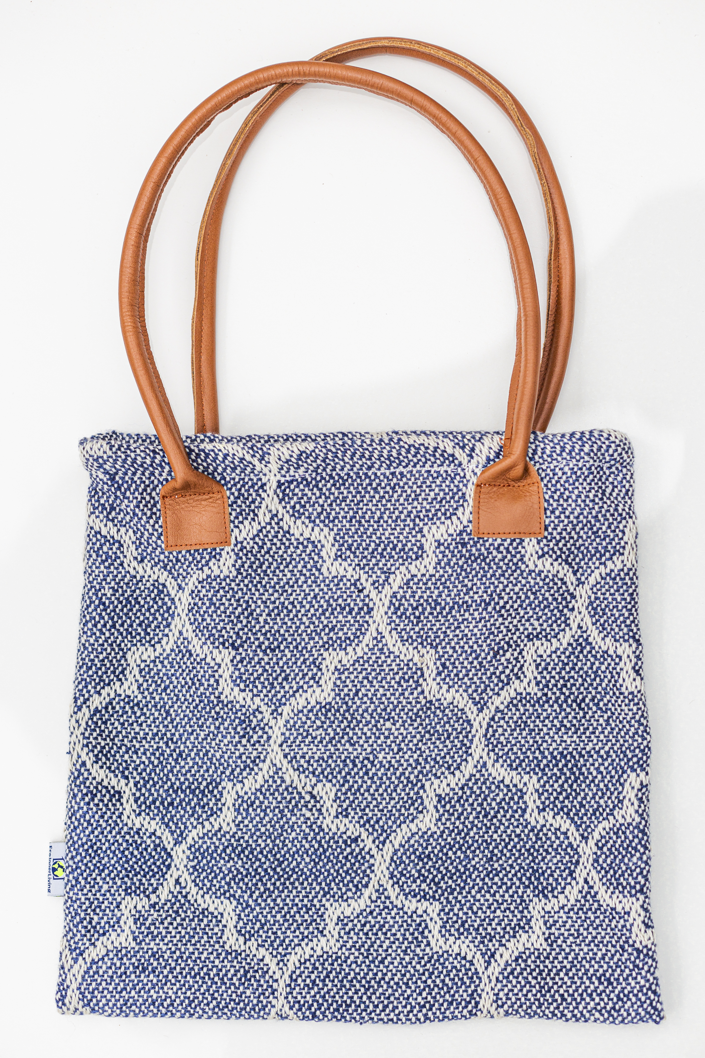 Eco-Inner-Living-Blaue-Tasche Joseph Tote Bag